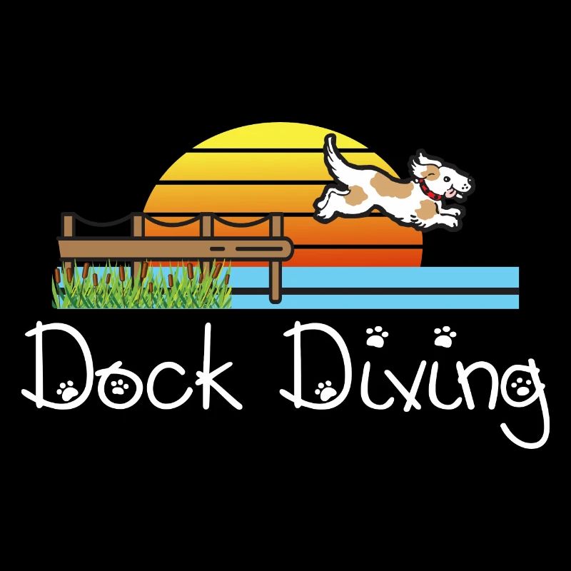 Hunde Dock Tauchen