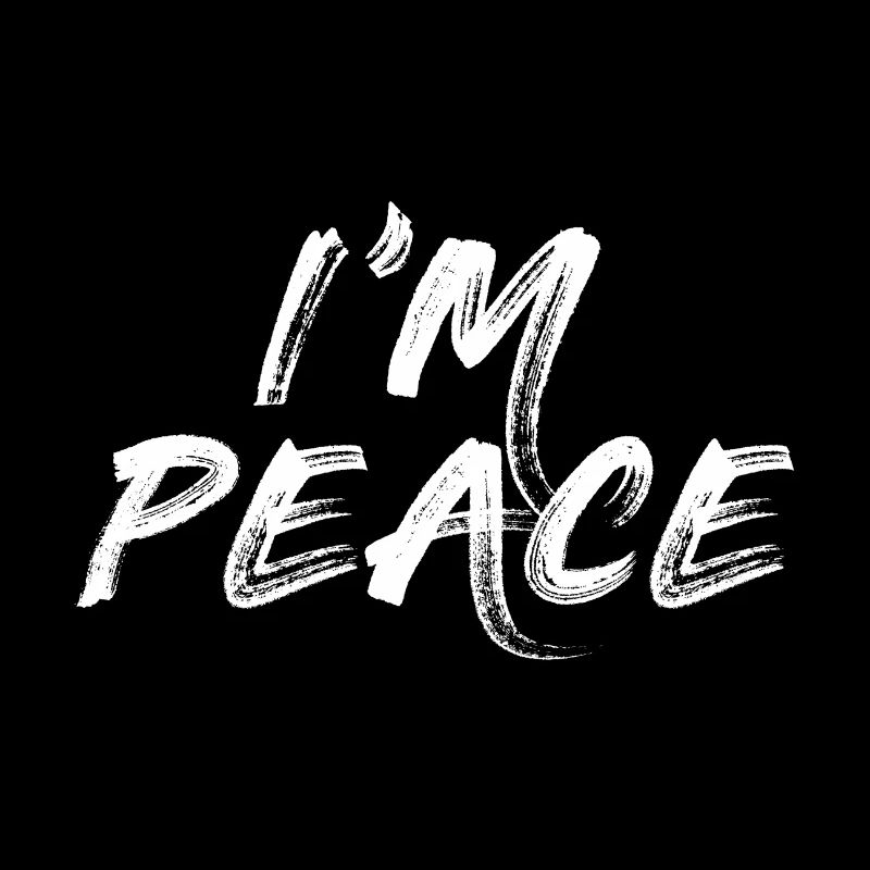 I Come In Peace - I'm Peace Couple's Matching