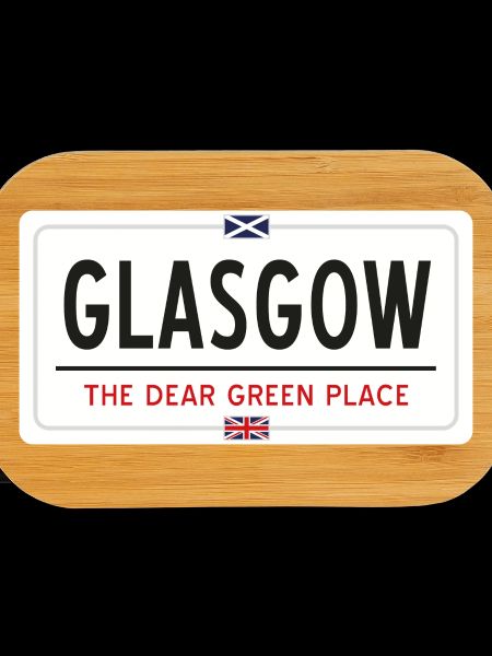 Glasgow Ortsnamensschild