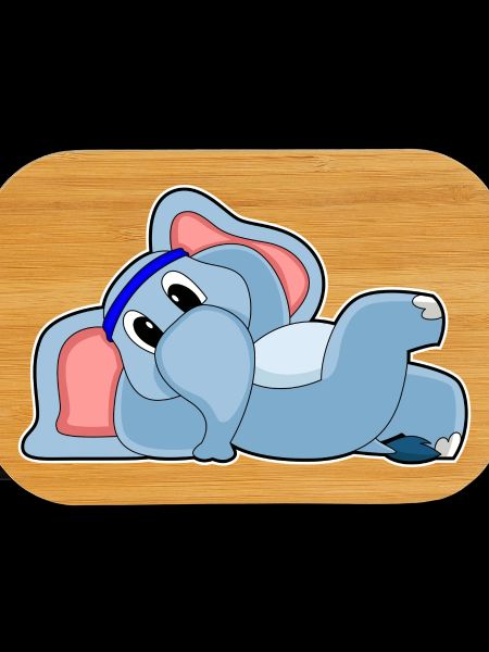 Éléphant drôle