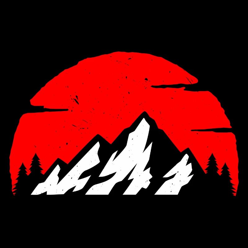 Crimson Peaks in der Abenddämmerung