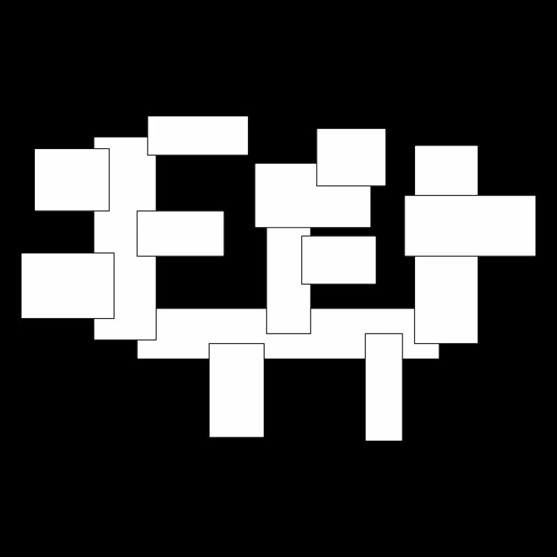 rectangles just squares in composition