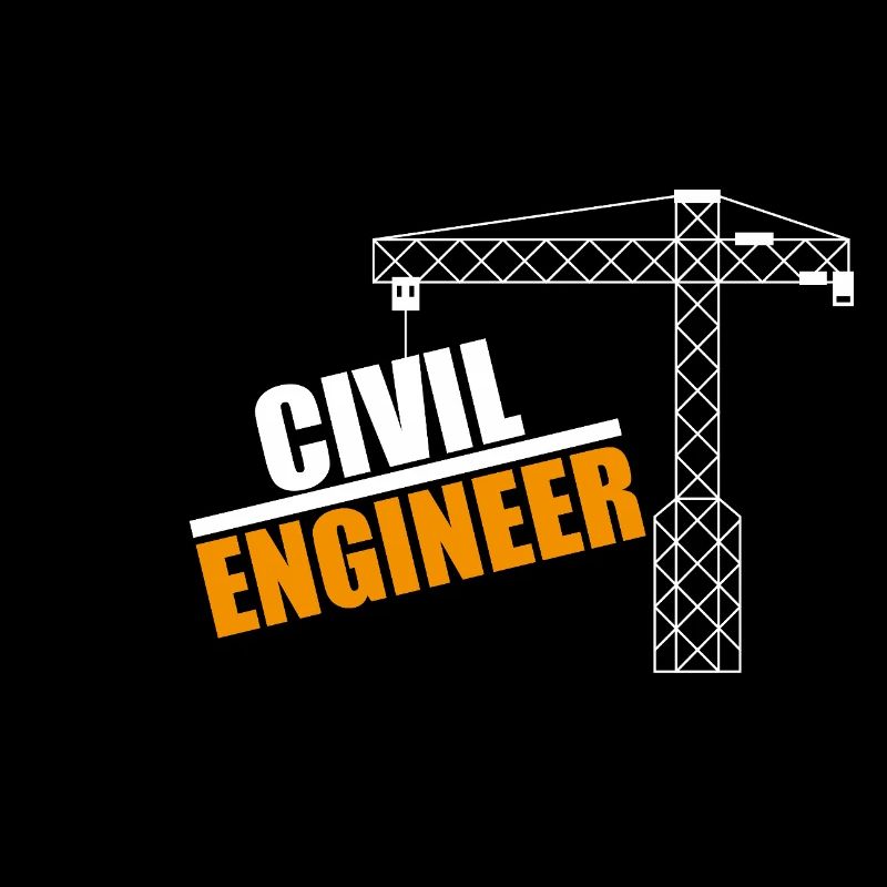 Civil Engineer Crane Motif