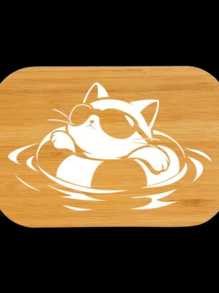 Cool cat in the water