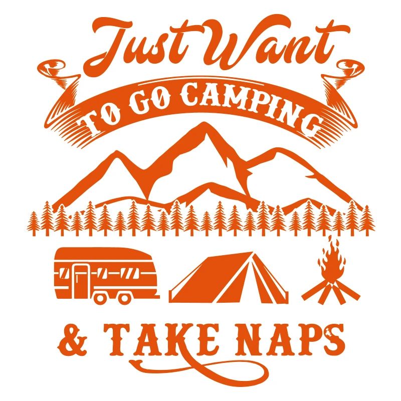 Ich möchte nur zelten und ein Nickerchen machen - Camping