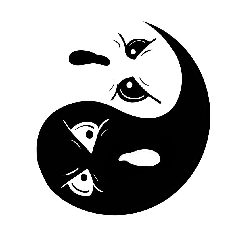 Yin Yang Ghosts I Halloween