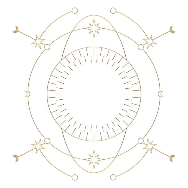 Conception de l’orbite du cercle d’étoile dorée