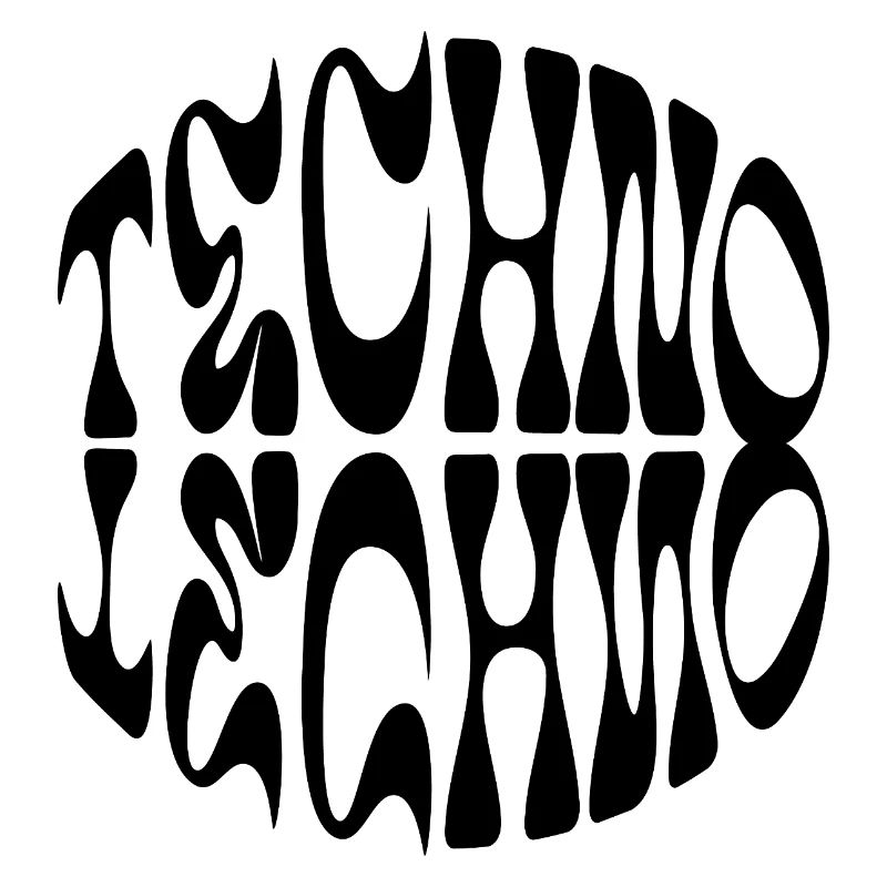 Conception de logo Techno liquid