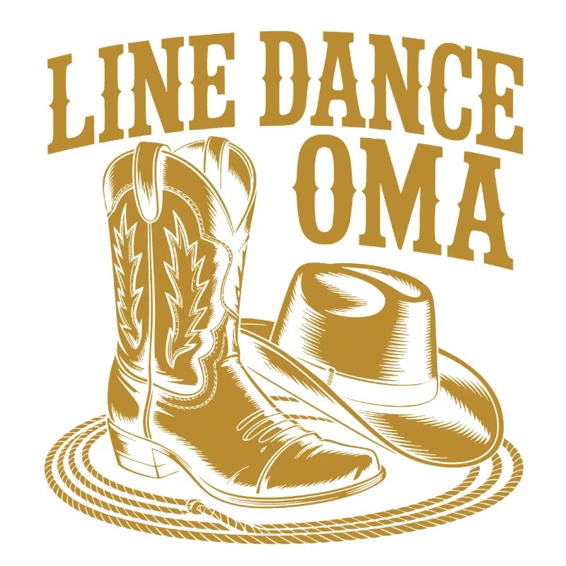 Line Dance Granny Boots Hat