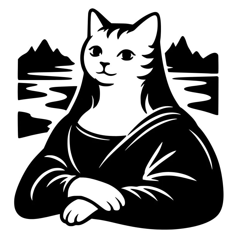Portrait de Chat Lisa