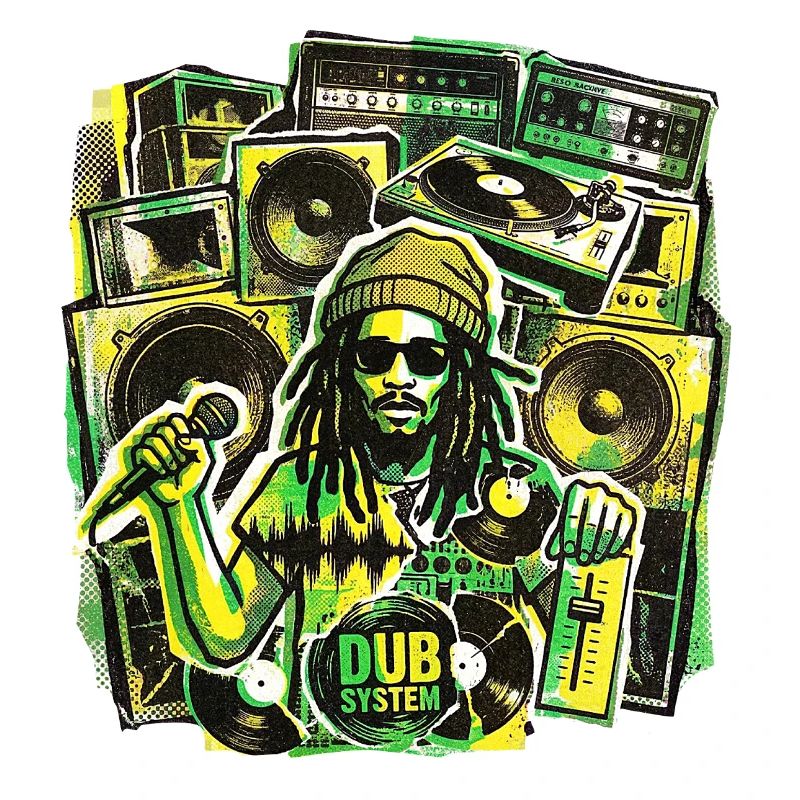 Système de son Dub Reggae