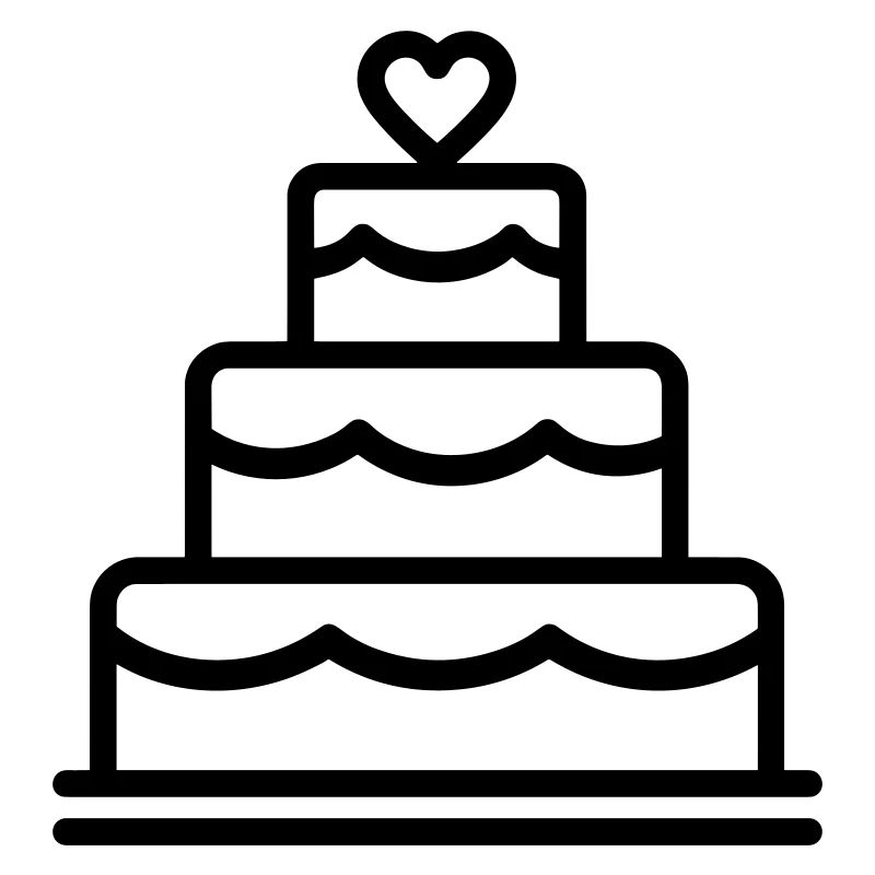 gâteau de mariage