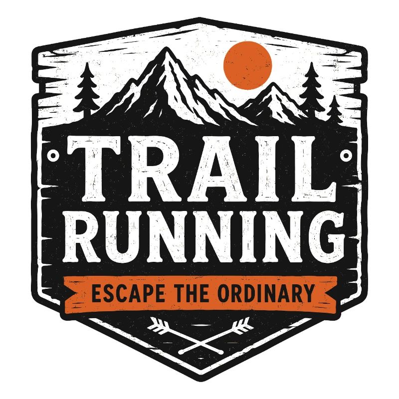 Trail Running Escape the Ordinary Patch