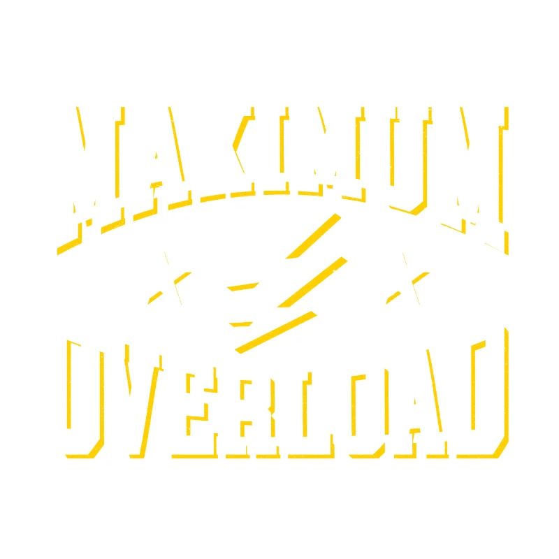 Maximum Overload Bold Retro Print