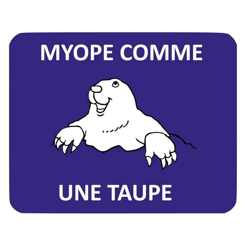 Short-sighted as a mole