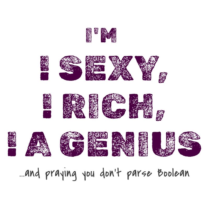 Boolean Logic Joke – Programmer Humor Tee