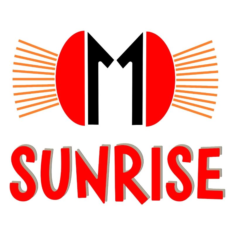 Conception du logo Sunrise Bold