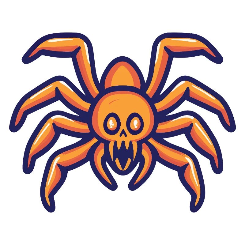 Tarentule Halloween Comic Spider