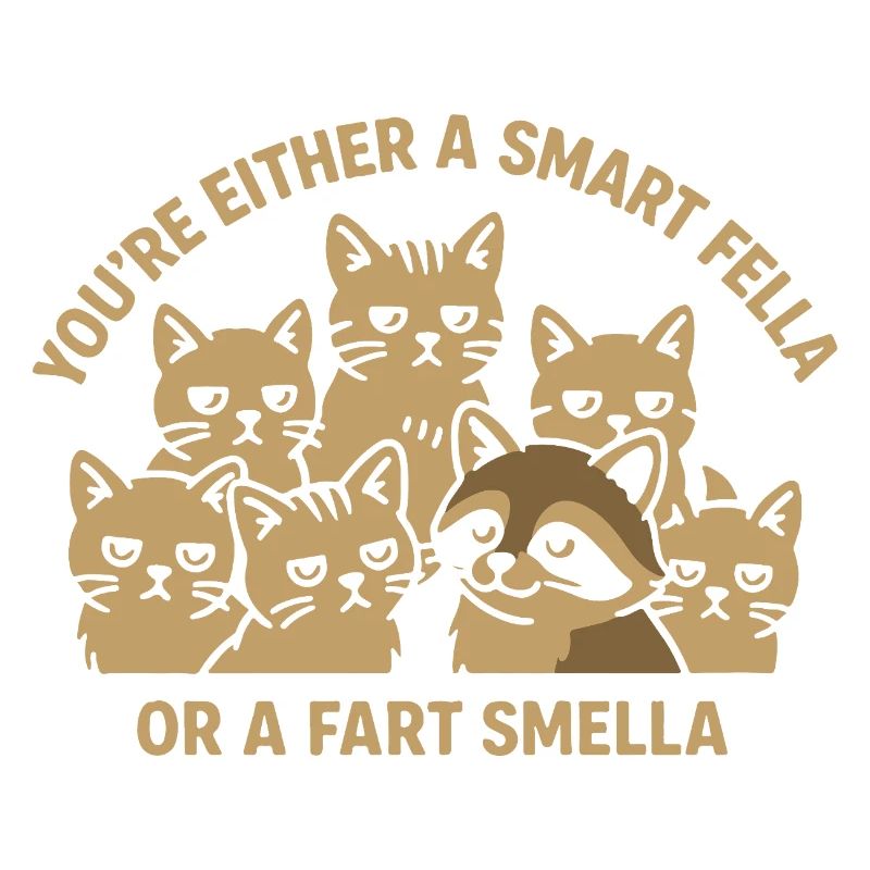 Du bist entweder ein schlauer Kerl oder ein Furzgeruch Meme