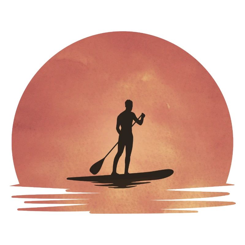 Sunset SUP – Tranquillité sur l’eau
