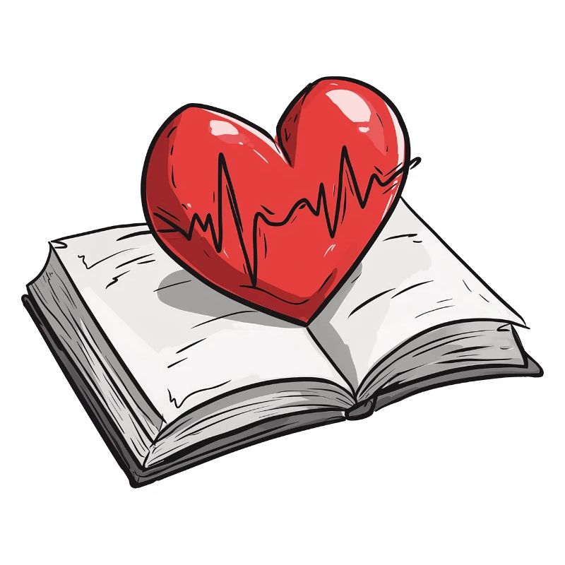 Beating Heart Shaped Book Pulse Design
