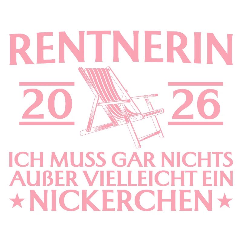 Rentnerin 2026 Muss nix außer Nickerchen