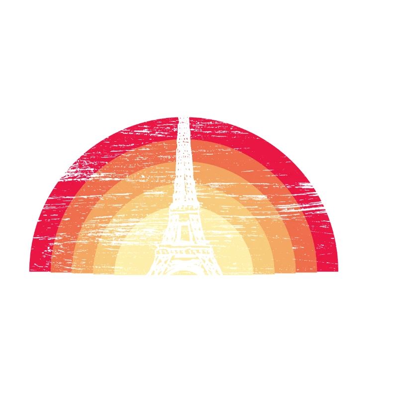 Sunset in Paris - with Eiffel Tower