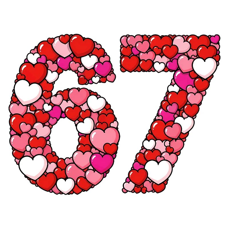 67 Cœurs de la Saint-Valentin