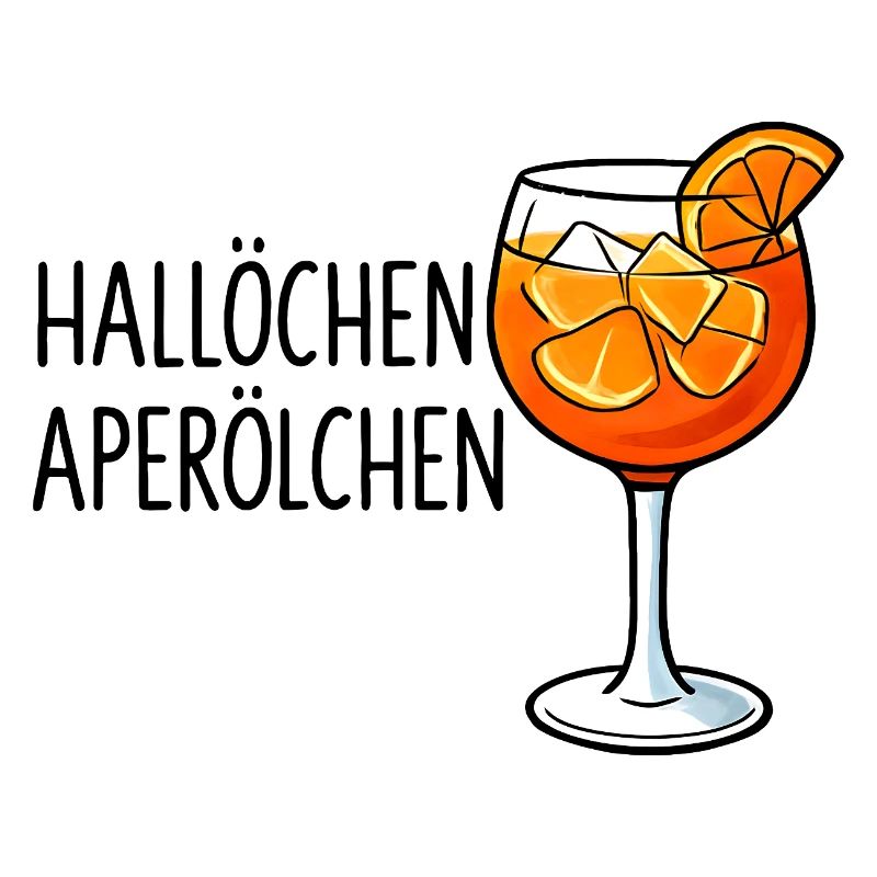 Hallöchen Aperölchen Party Spritz Geschenkidee