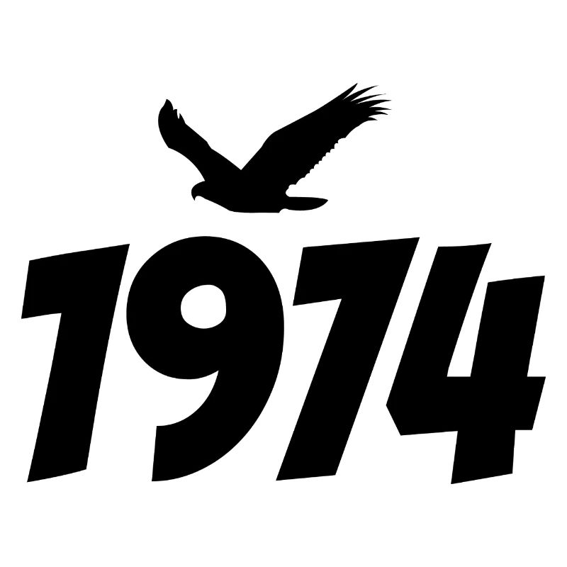 1974 Vintage Eagle Graphic
