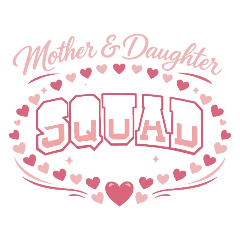 Mutter-Tochter-Trupp | Pink Komplizen Geschenk