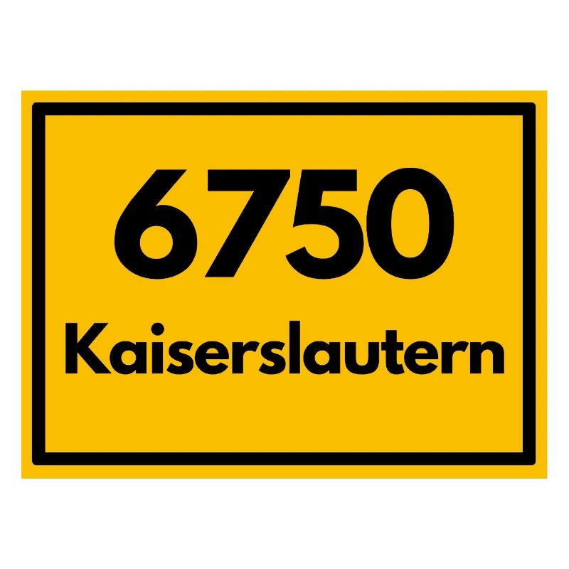 ANCIEN CODE POSTAL 6750 KAISERSLAUTERN LAUTRE
