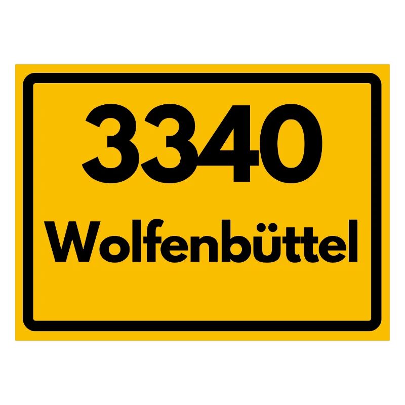 ANCIEN CODE POSTAL RETRO 3340 WOLFENBÜTTEL