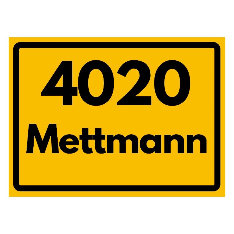 OLD POSTCODE POSTCODE RETRO 4020 METTMANN