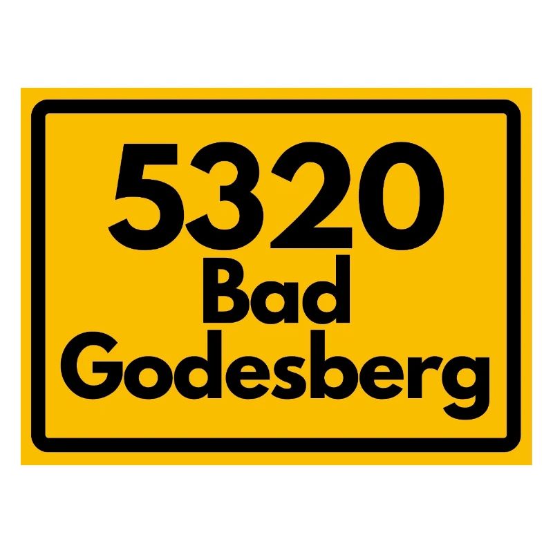 ANCIEN CODE POSTAL RETRO 5320 Bad Godesberg NRW