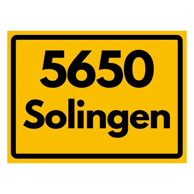 ALTE POSTLEITZAHL PLZ RETRO 5650 SOLINGEN