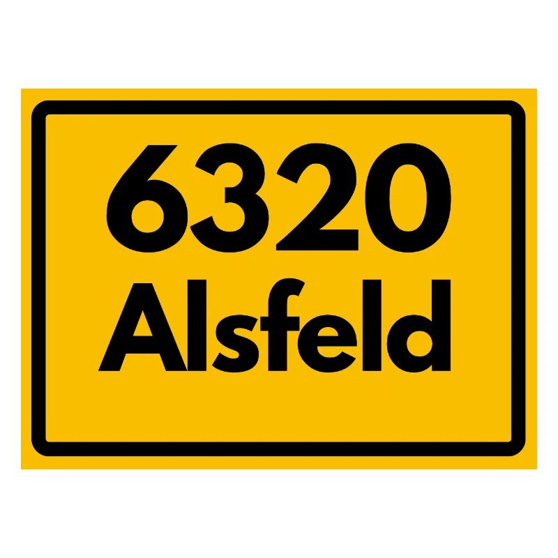 ANCIEN CODE POSTAL RETRO 6320 ALSFELD – RATHAUS