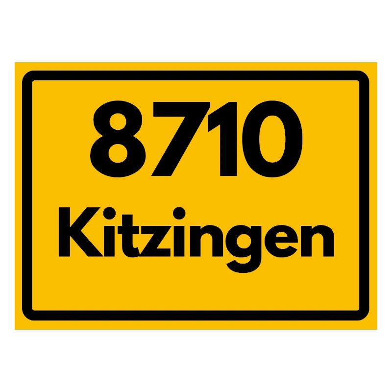 OLD POSTCODE ZIP CODE 8710 KITZINGEN HEIMATSTOLZ