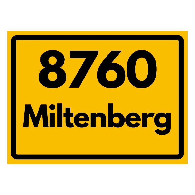 ANCIEN CODE POSTAL RÉTRO 8760 MILTENBERG HEIMAT