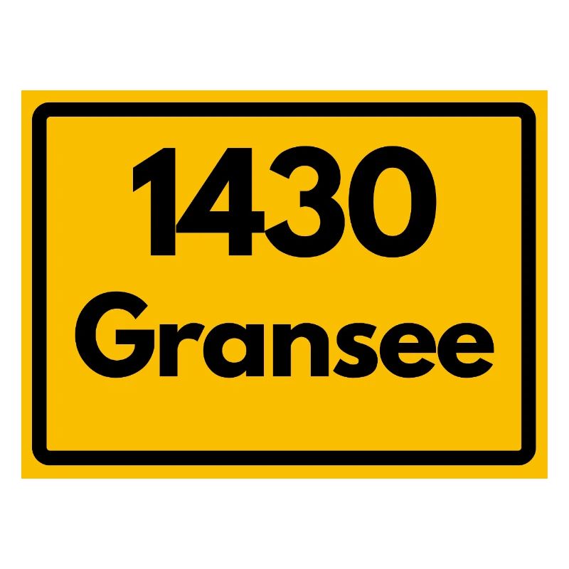 OLD POSTCODE POSTCODE RETRO 1430 GRANSEE HEIMAT