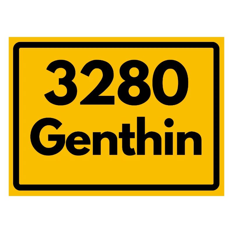 OLD POSTCODE POSTCODE RETRO 3280 GENTHIN HEIMAT