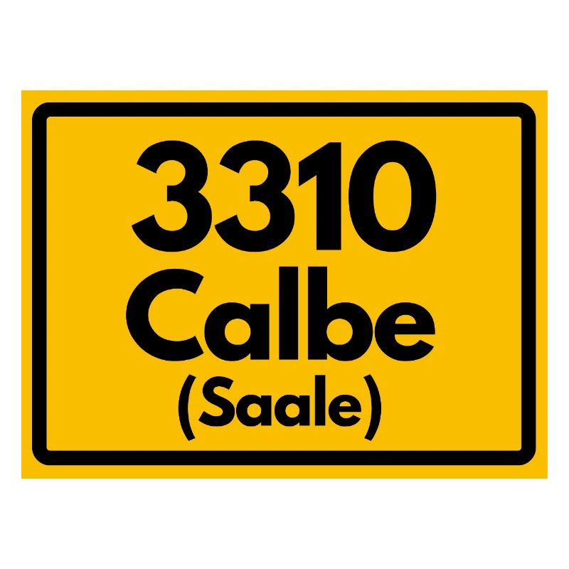 OLD POSTCODE POSTCODE 3310 CALBE SAALE HEIMATSTOLZ