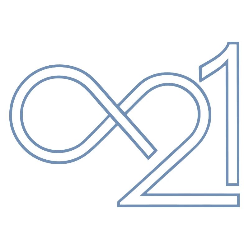 Bitcoin 21 Million Infinite Minimalist