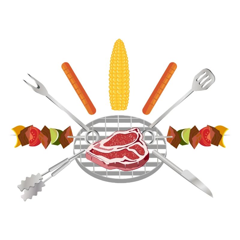BBQ Illustration – BBQ for Real Guys
