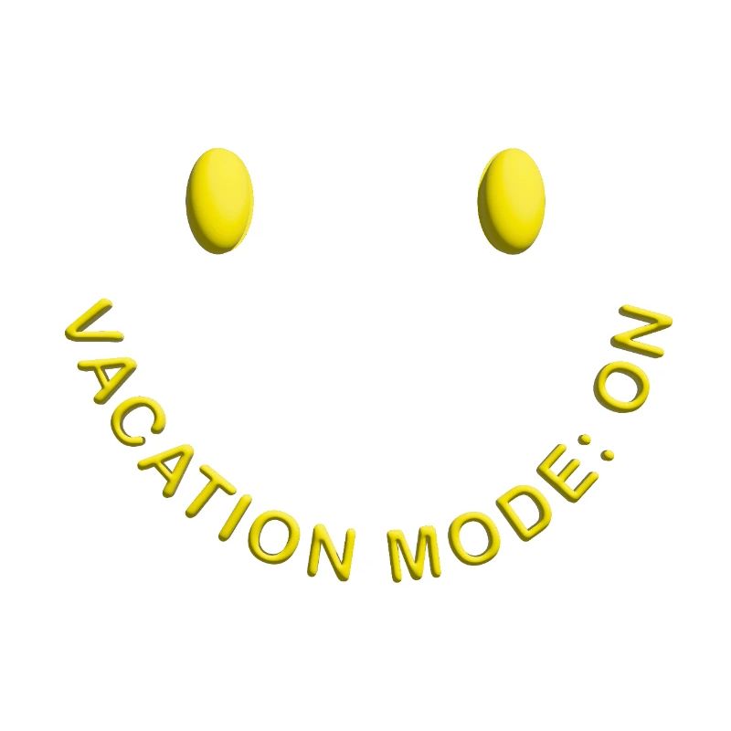 Vacation Mode On Gute Laune Statement