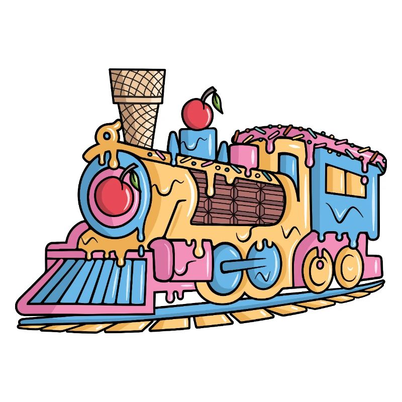 Dampflok Eiscreme Modelleisenbahn Eisenbahn