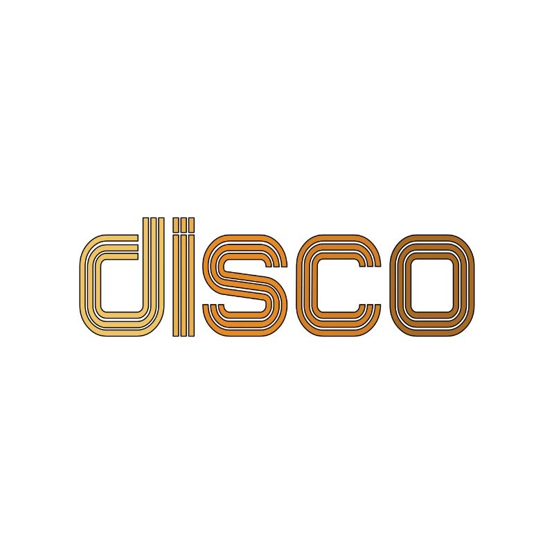 Disco Neon Linienlogo