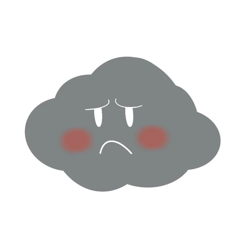 Graphic Melancholic Cloud