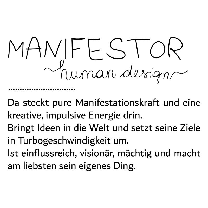 Ich bin ein Manifestor