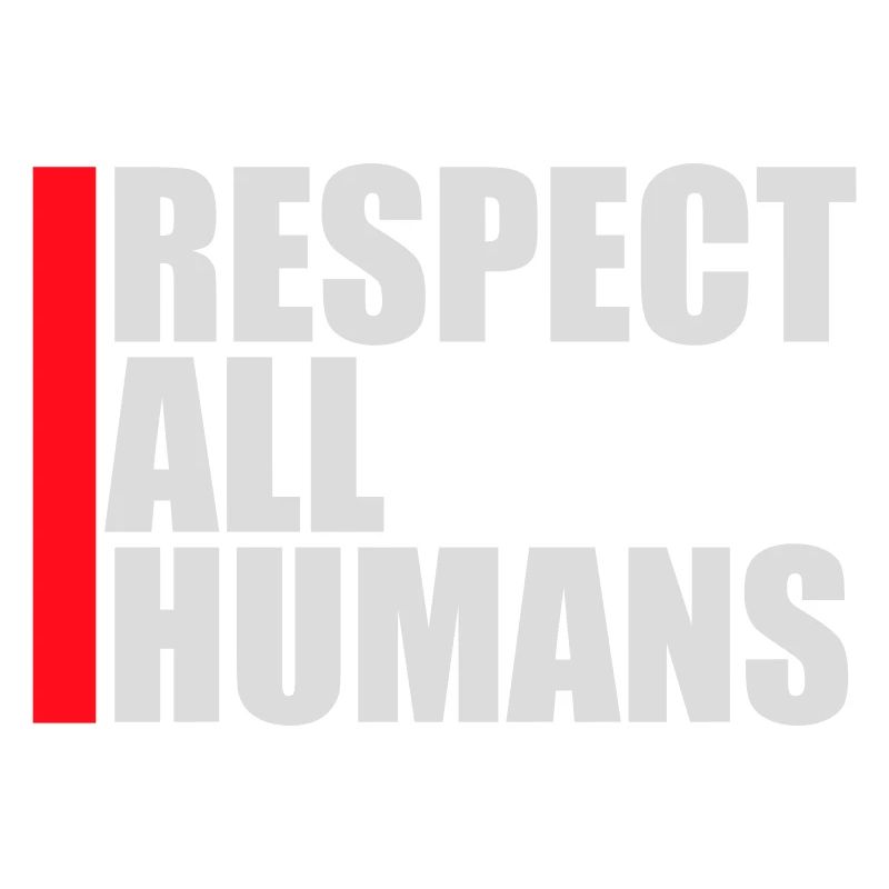 Déclaration du respect de tous les humains : l’humanité